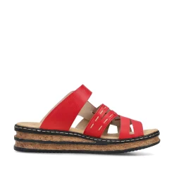 Rieker Women'S Mules Fire Red