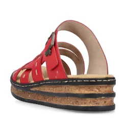 Rieker Women'S Mules Fire Red