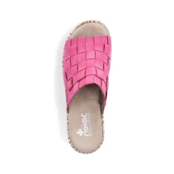 Rieker Women'S Mules Flamingo Pink