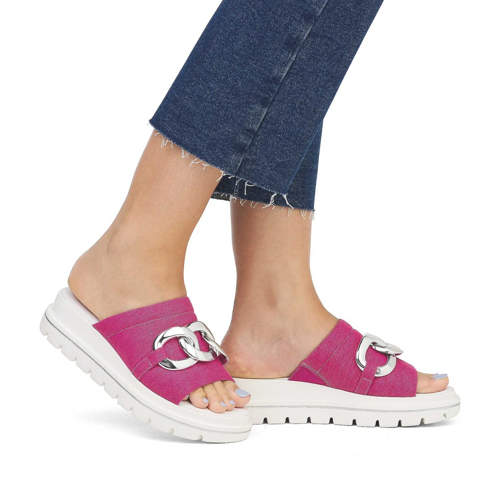 Rieker Women'S Mules Fuchsia