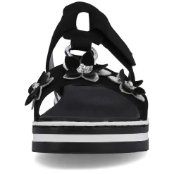 Rieker Women'S Mules Graphite Black