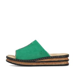 Rieker Women'S Mules Grass Green