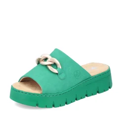 Rieker Women'S Mules Grass Green