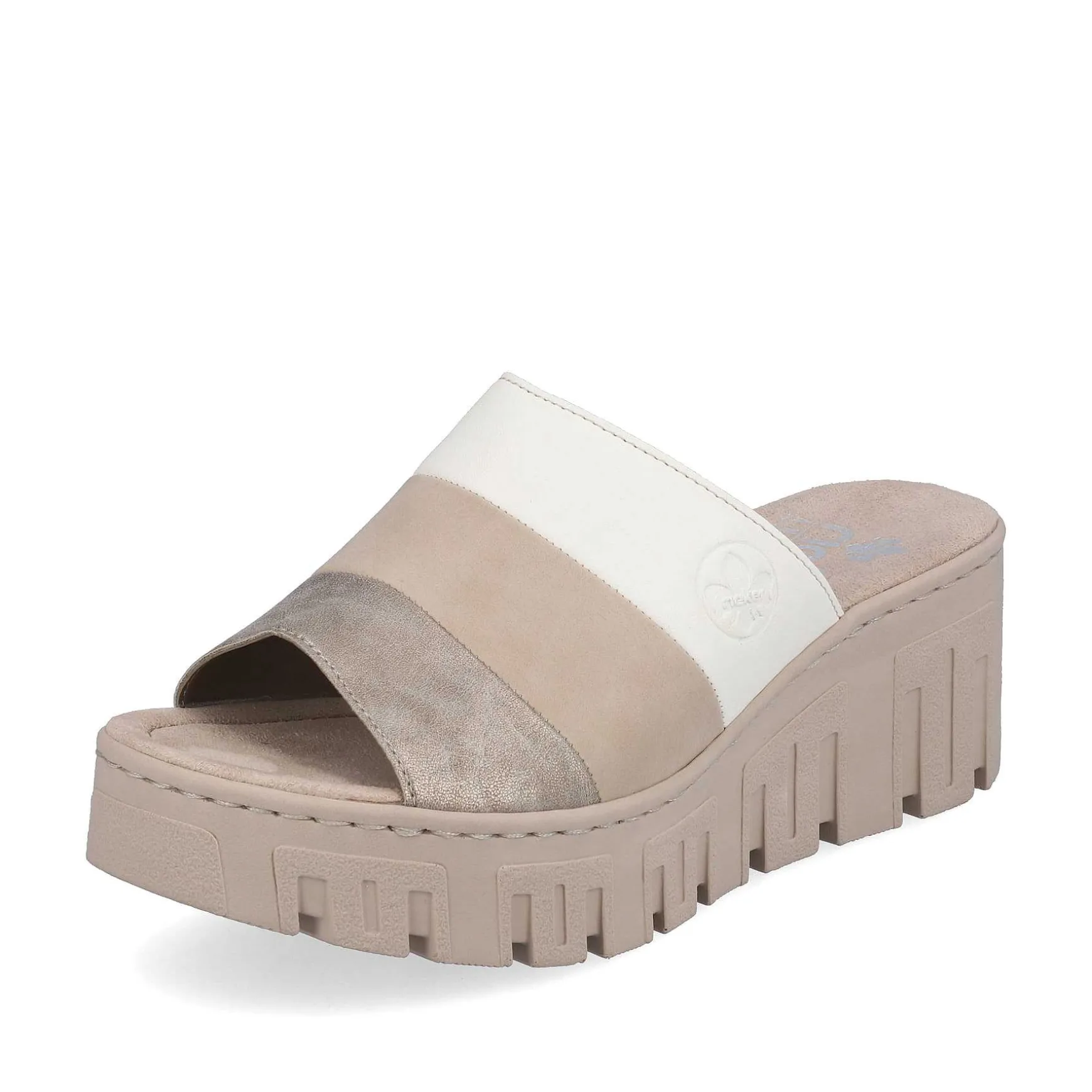 Rieker Women'S Mules Light Beige