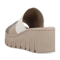 Rieker Women'S Mules Light Beige