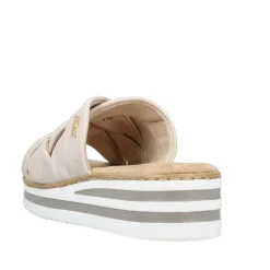 Rieker Women'S Mules Light Beige