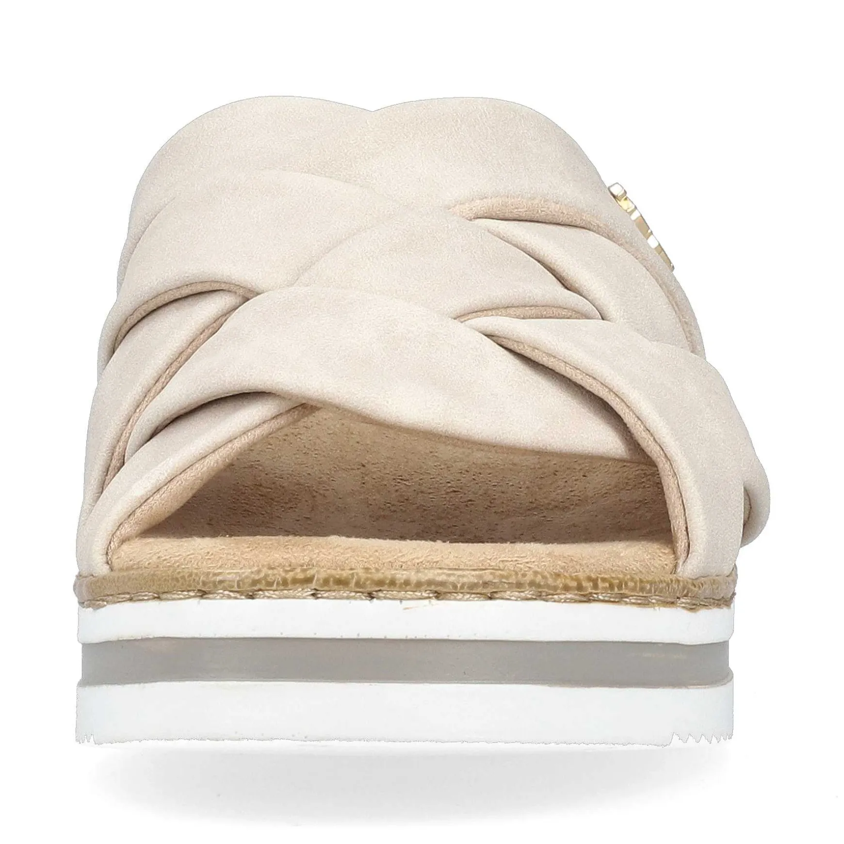 Rieker Women'S Mules Light Beige