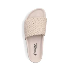 Rieker Women'S Mules Light Beige