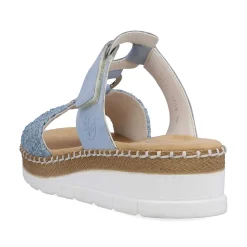Rieker Women'S Mules Light Blue