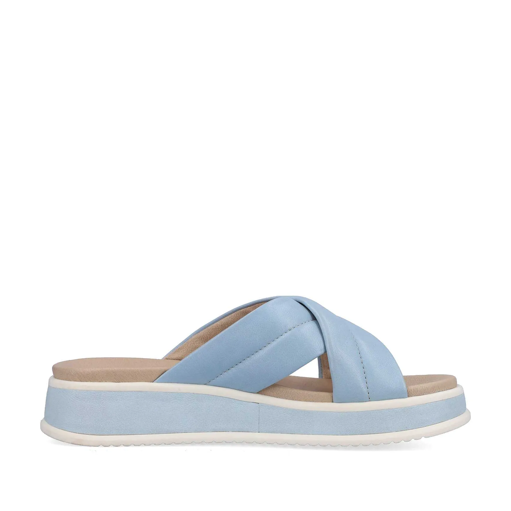 Rieker Women'S Mules Light Summer Blue