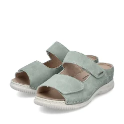 Rieker Women'S Mules Light Green