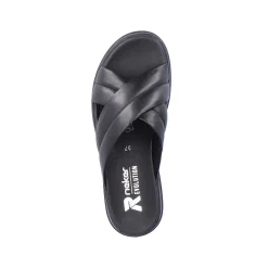 Rieker Women'S Mules Midnight Black