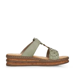 Rieker Women'S Mules Mint Green