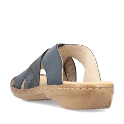 Rieker Women'S Mules Navy Blue