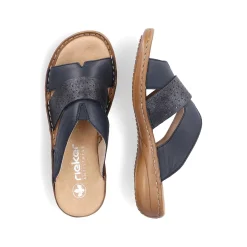 Rieker Women'S Mules Navy Blue