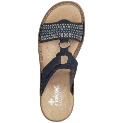 Rieker Women'S Mules Navy Blue
