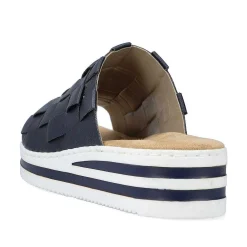 Rieker Women'S Mules Navy Blue