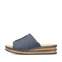Rieker Women'S Mules Navy Blue