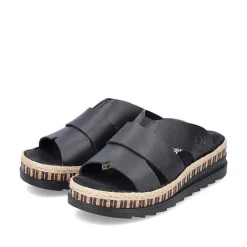 Rieker Women'S Mules Night Black
