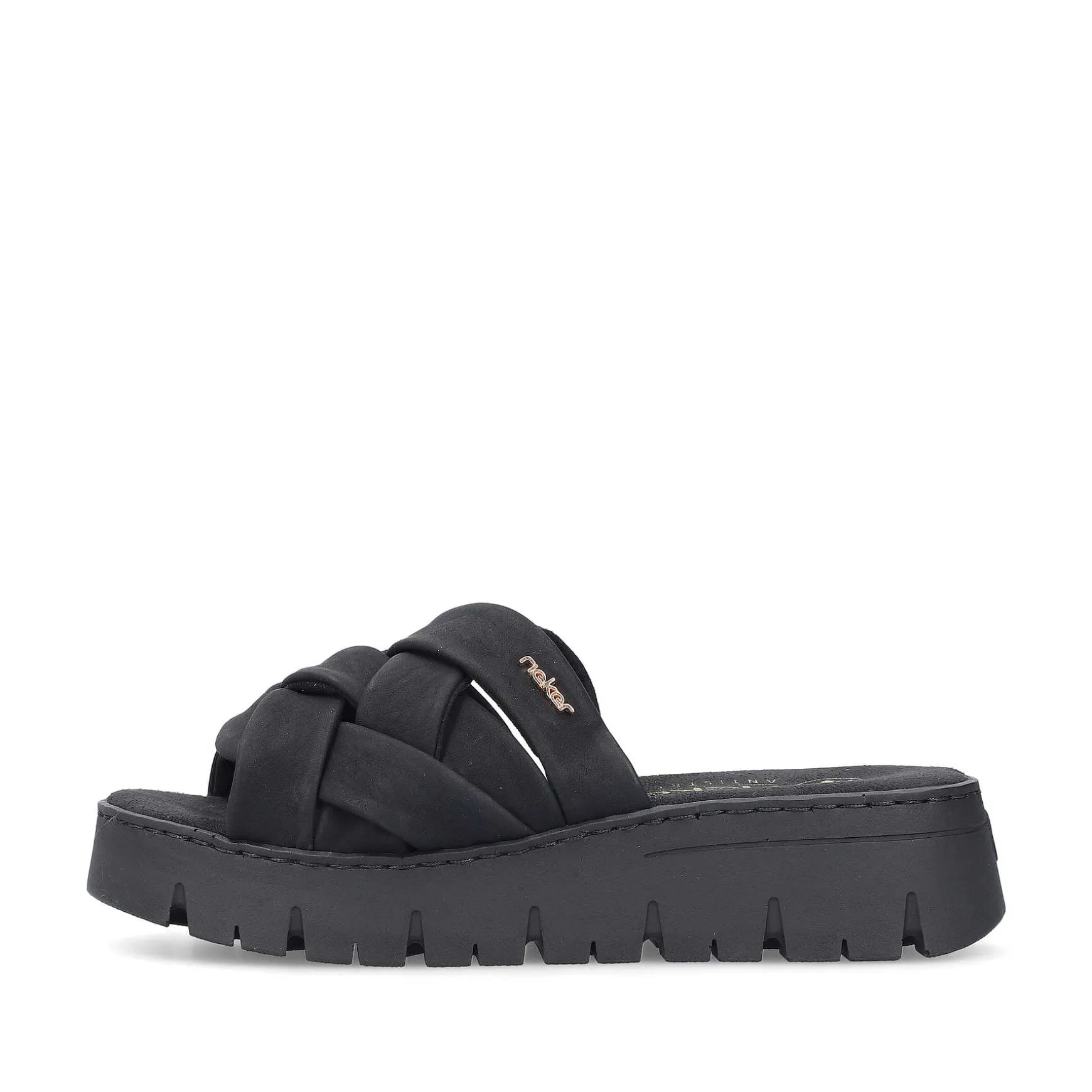 Rieker Women'S Mules Night Black