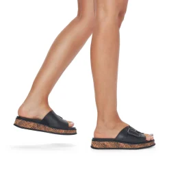 Rieker Women'S Mules Night Black