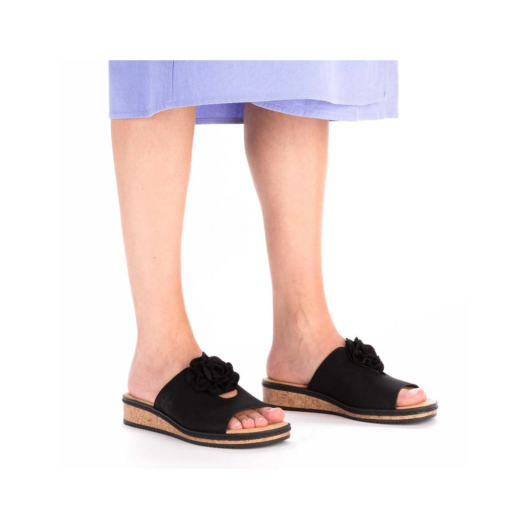 Rieker Women'S Mules Night Black