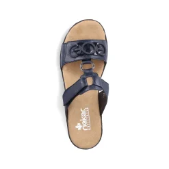 Rieker Women'S Mules Pacific Blue