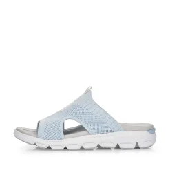 Rieker Women'S Mules Pastel Blue