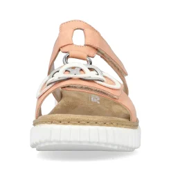 Rieker Women'S Mules Peach