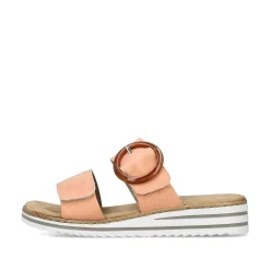 Rieker Women'S Mules Peach