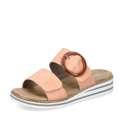Rieker Women'S Mules Peach