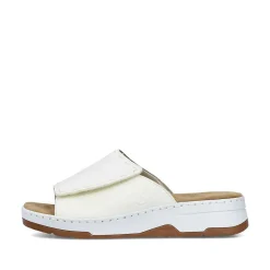 Rieker Women'S Mules Pearl White
