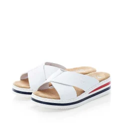 Rieker Women'S Mules Pearl White