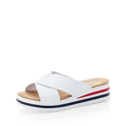 Rieker Women'S Mules Pearl White