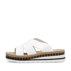 Rieker Women'S Mules Pure White