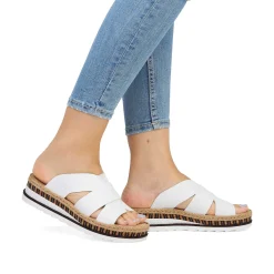 Rieker Women'S Mules Pure White