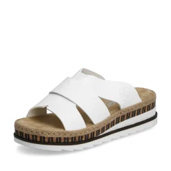Rieker Women'S Mules Pure White