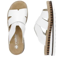 Rieker Women'S Mules Pure White