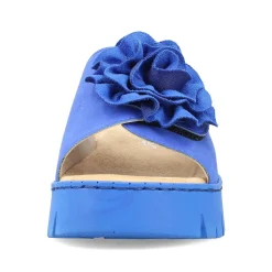 Rieker Women'S Mules Royal Blue