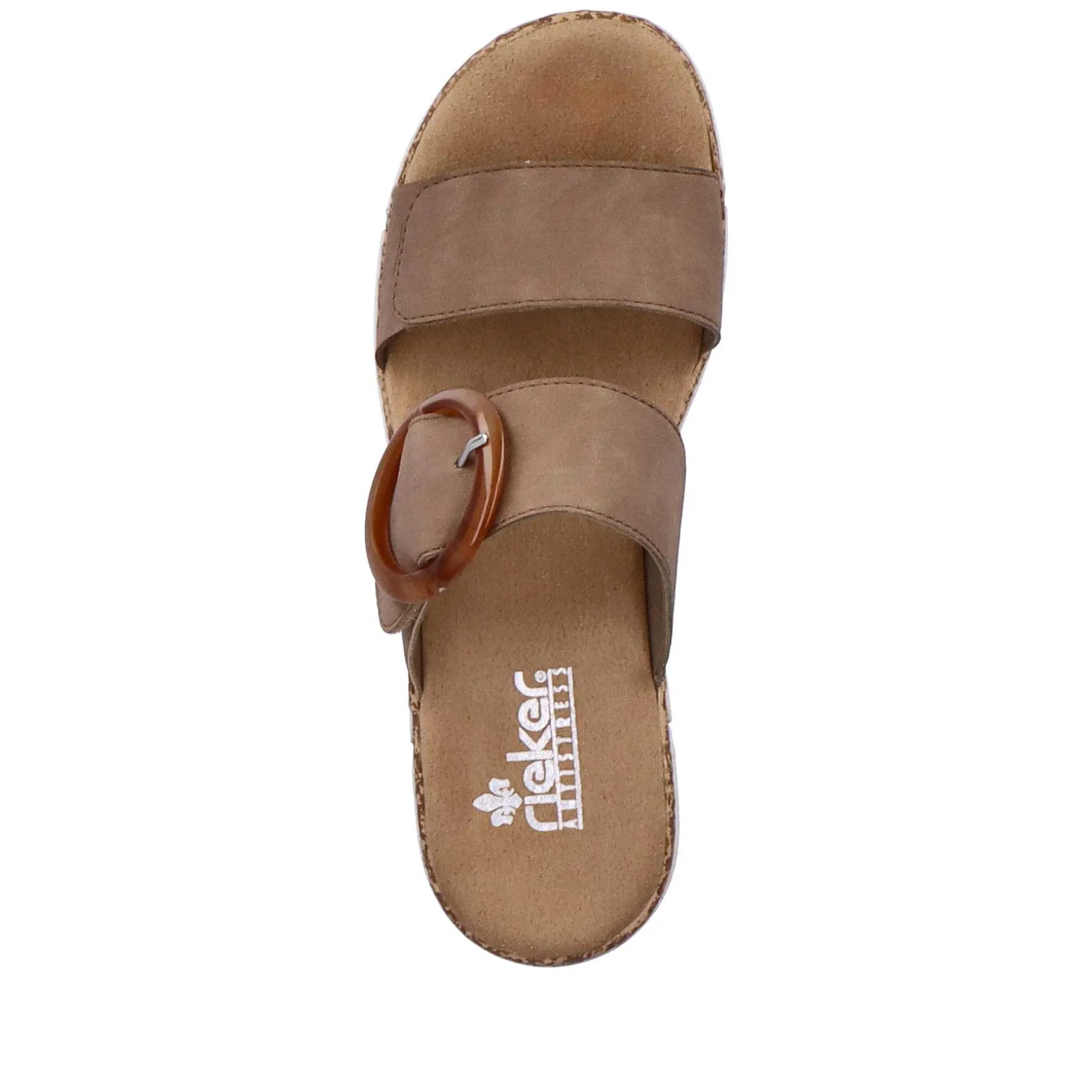 Rieker Women'S Mules Sand Beige