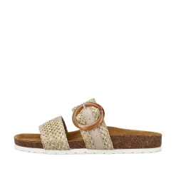 Rieker Women'S Mules Sand Beige
