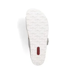 Rieker Women'S Mules Silver Gray