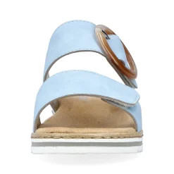 Rieker Women'S Mules Sky Blue