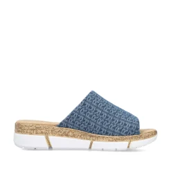 Rieker Women'S Mules Slate Blue