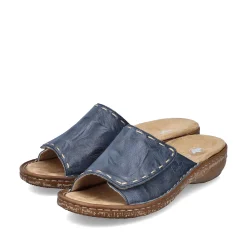 Rieker Women'S Mules Slate Blue