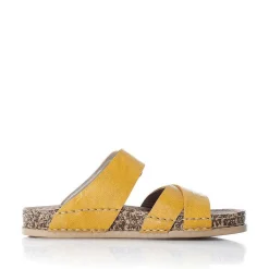 Rieker Women'S Mules Sunny Yellow