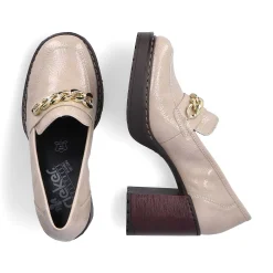 Rieker Women'S Pumps Cream Beige-Black