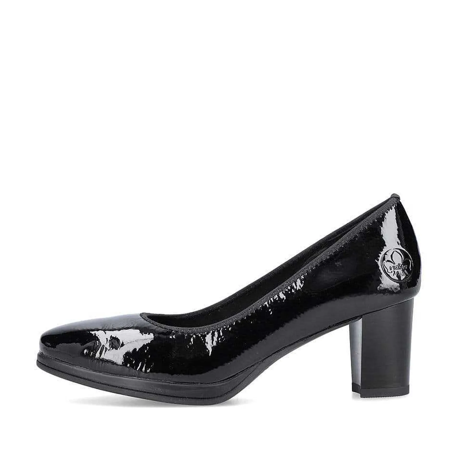 Rieker Women'S Pumps Glossy Black