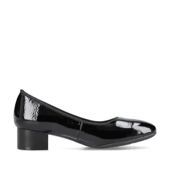 Rieker Women'S Pumps Glossy Black