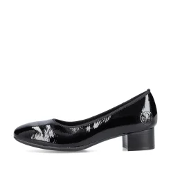 Rieker Women'S Pumps Glossy Black